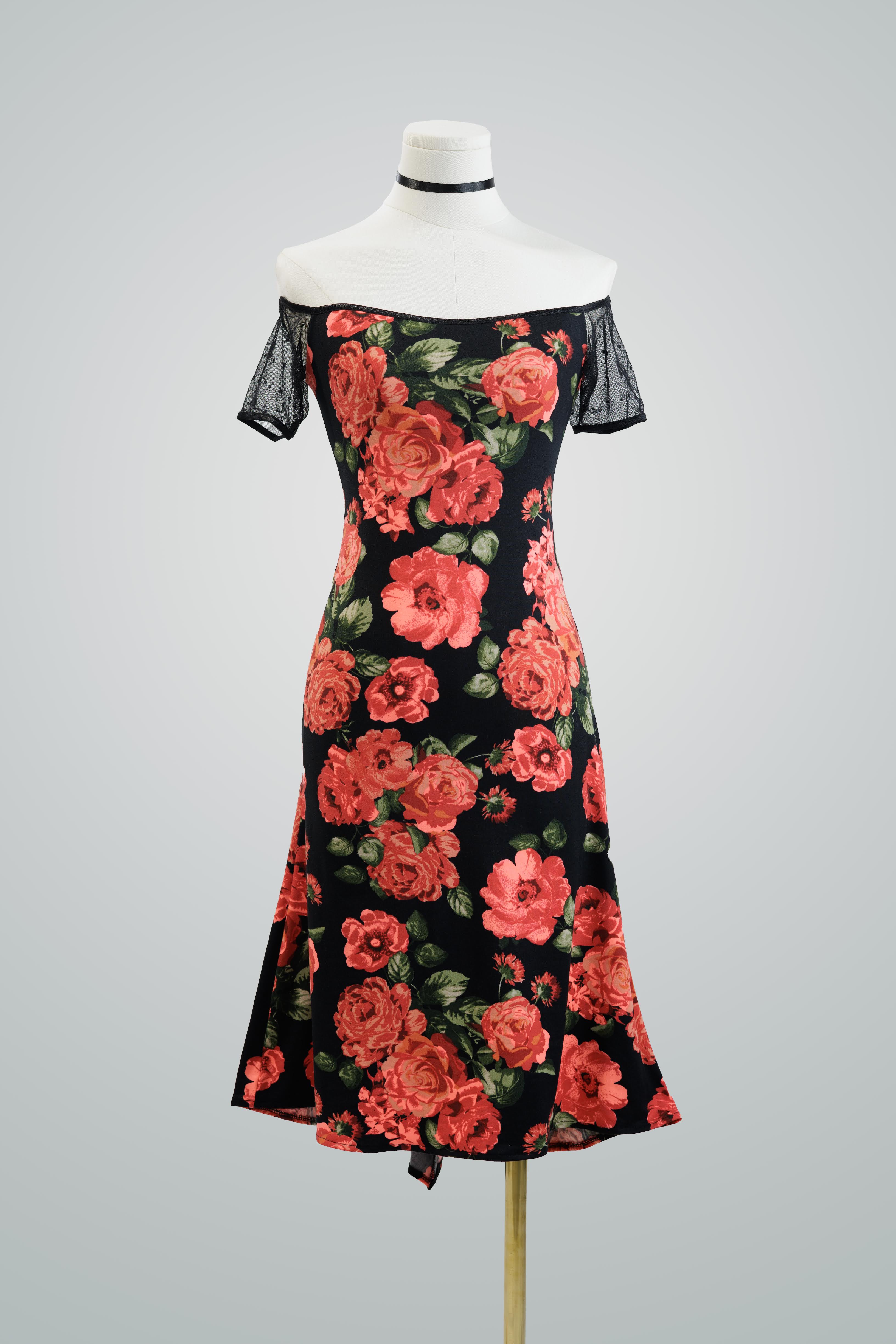 Harmony Off Shoulder Jersey Dress