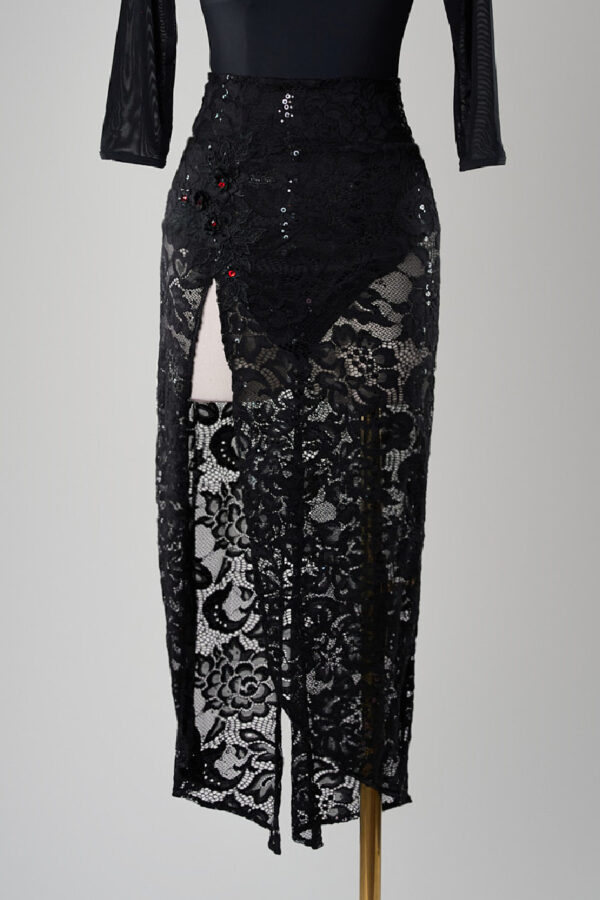 Sheer Lace Showcase Skirt