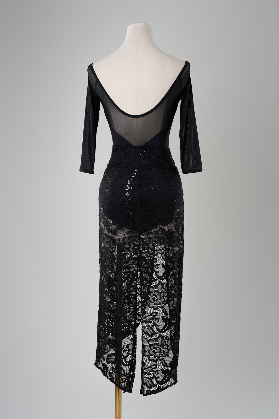 Sheer Lace Showcase Skirt - Image 3
