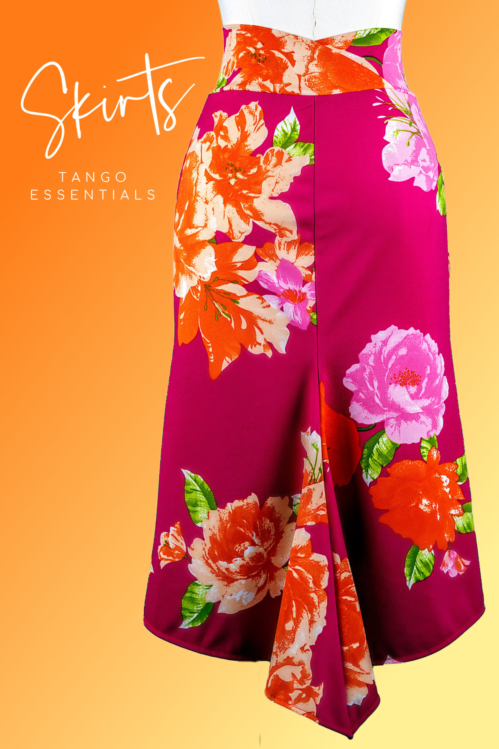 Boca Midi Trumpet Skirt