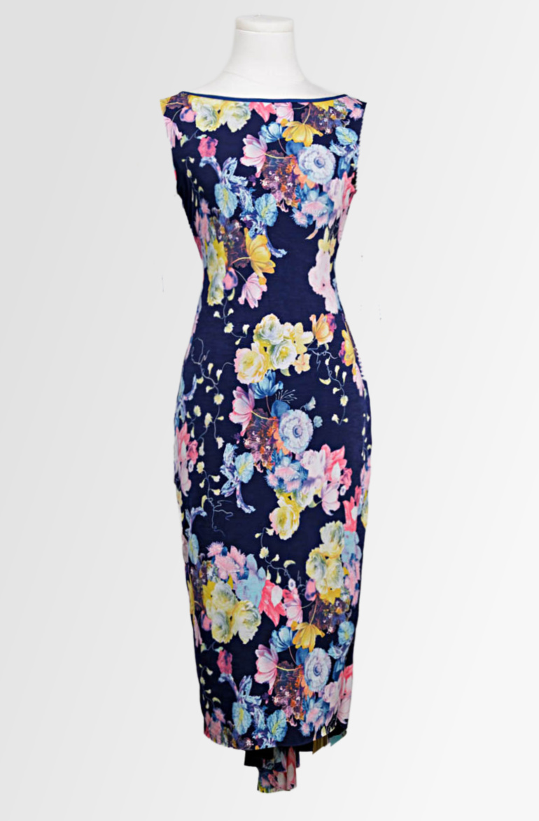 Harmony Floral Low Back Dress