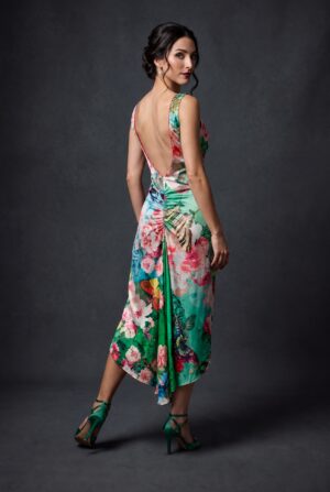 In Stock -Rosalia Multi Panel Dress