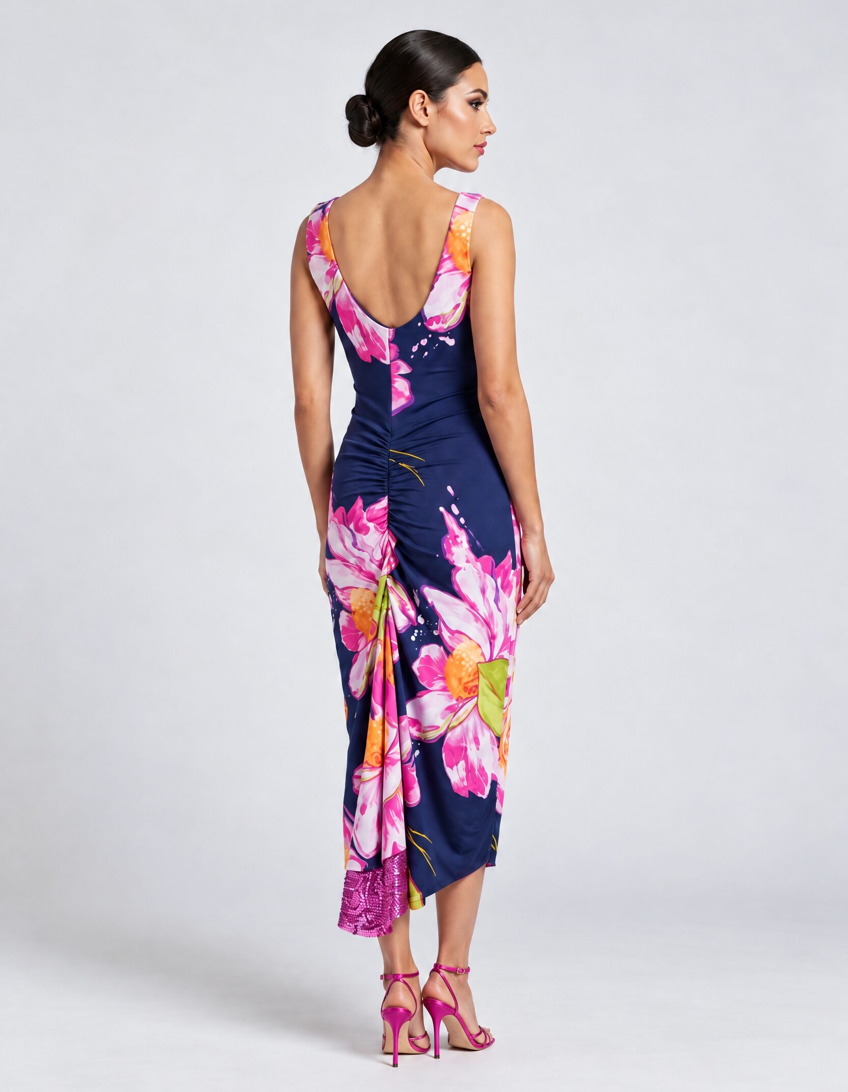 In Stock - Floridita Panel Back Dress