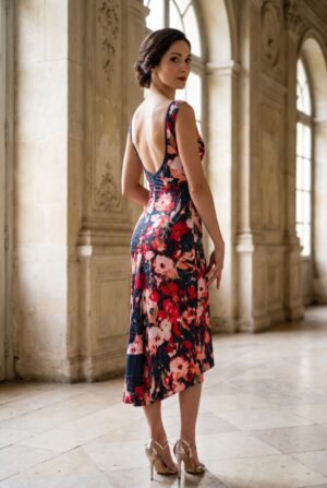 Beatriz Floral Milonga Dress