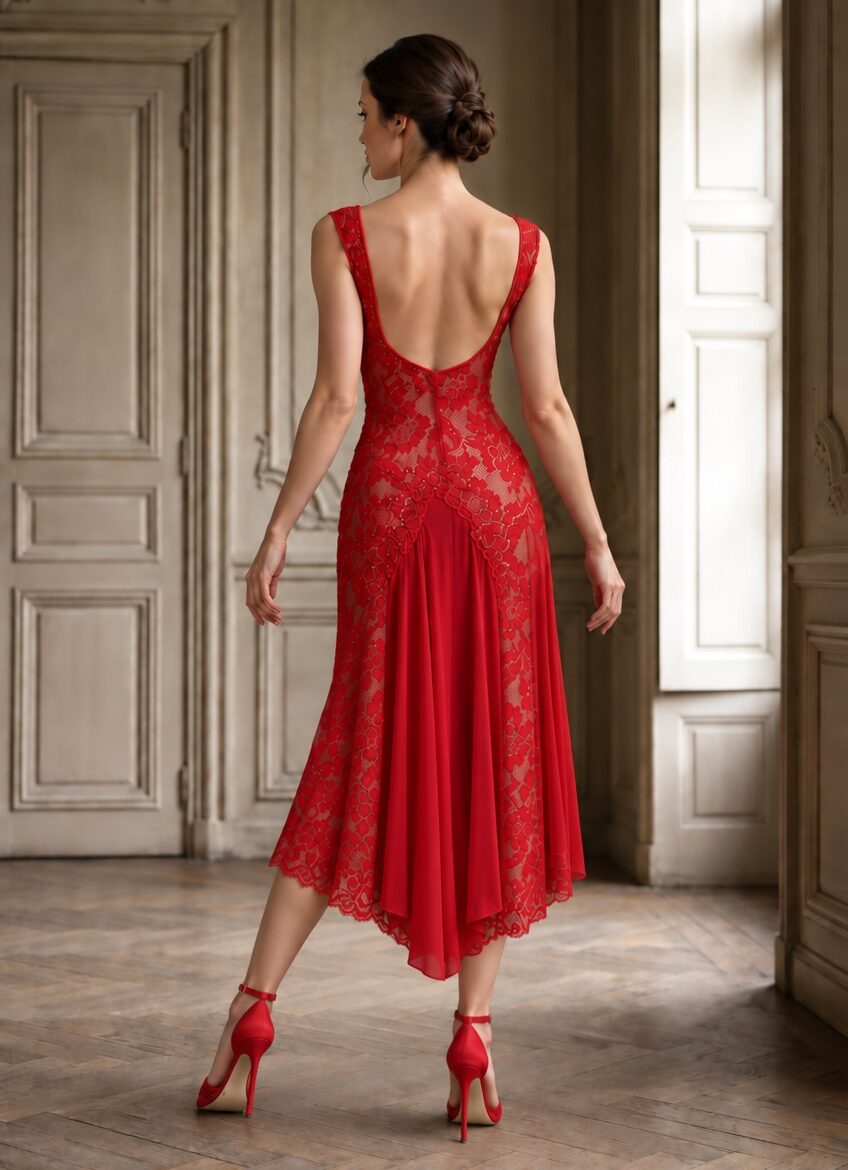 Tempest Lace With Panels Showcase Dress - Image 2