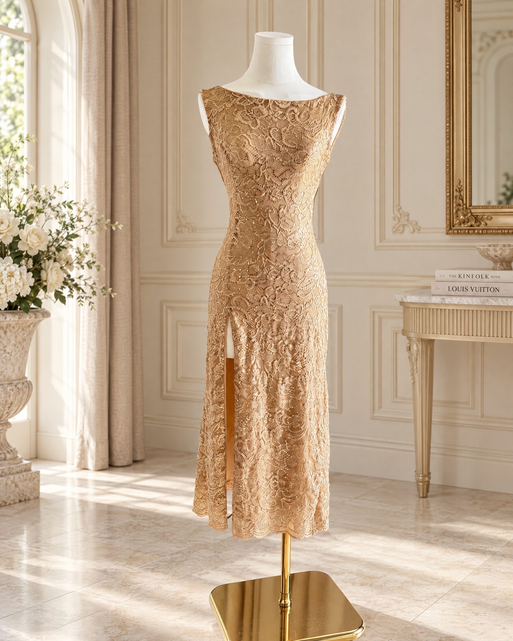One-Of-A-Kind Sabrina Lace Showcase Dress - Image 2