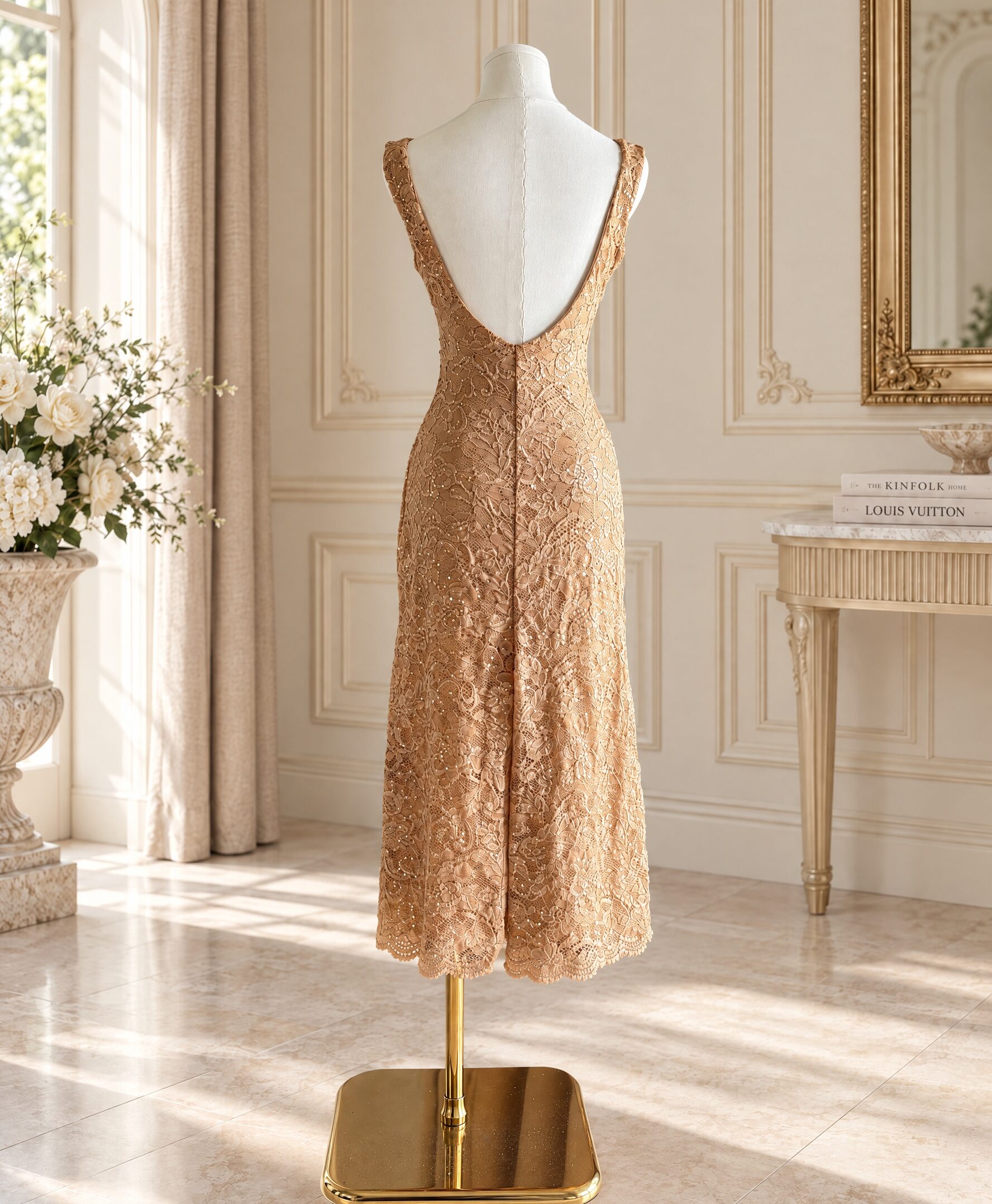 One-Of-A-Kind Sabrina Lace Showcase Dress - Image 3